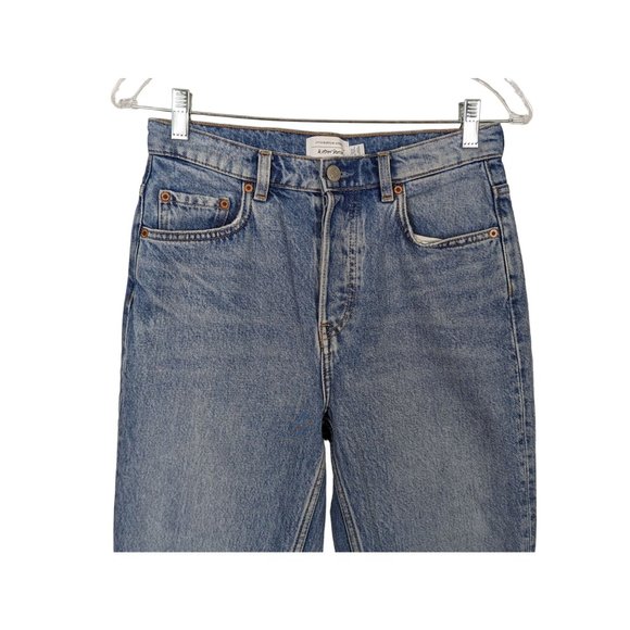Stockholm Atelier & Other Stories Mid Rise Slim Button fly women jeans sz 28‎ - Picture 3 of 8